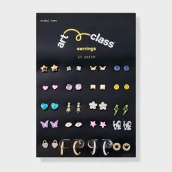Kids' 20pk Earring Set - art class™