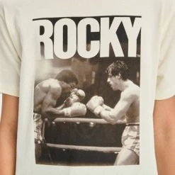 Boys' Short Sleeve Rocky Graphic T-Shirt - art class™ Light Beige