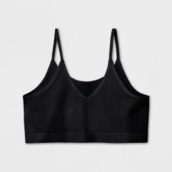 Girls' 2pk Seamless Cami Bra - art class™ Black/white