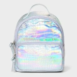 Kids' 8.5" Mini Backpack - art class™ Silver -Art Class shop GUEST 0f9d5b4d 1fc3 4006 a502 40646274ad67