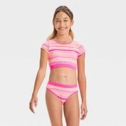 Girls' Summertride Striped Midkini Set - art class™ 17 Girls' Summertride Striped Midkini Set - art class™ -Art Class shop GUEST 10ad33c1 c8ef 48db b7d4 093f76a6b60d 5