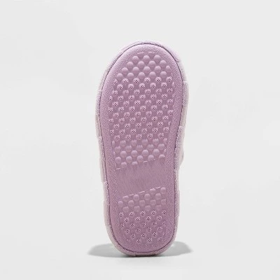 Kids' Whit Checkered Terry Slide Slippers - art class™ Purple 5 Kids' Whit Checkered Terry Slide Slippers - art class™ Purple - Image 3