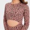 Girls' Leopard Spots One Piece Rash Guard - art class™