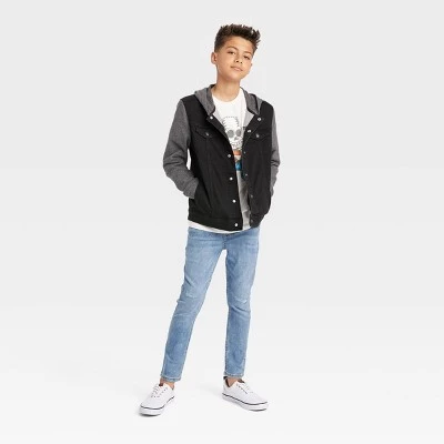 Boys' Denim Jacket - art class™ Black Wash 4 Boys' Denim Jacket - art class™ Black Wash - Image 2