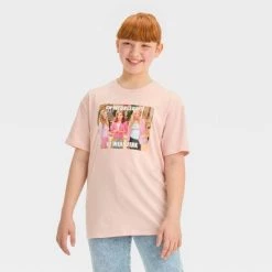 Girls' Short Sleeve Oversized 'Mean Girls' Graphic T-Shirt - art class™ Light Pink -Art Class shop GUEST 4497c5ef 77e2 4836 b4d8 1252fa9d2d35 2