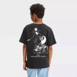 Boys' Nightmare Before Christmas Short Sleeve Graphic T-Shirt - art class™ Black -Art Class shop GUEST 45799186 1525 4aa5 bce0 56d11f59e5e2