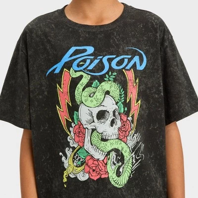 Boys' Short Sleeve Poison Graphic T-Shirt - art class™ Black 3 Boys' Short Sleeve Poison Graphic T-Shirt - art class™ Black