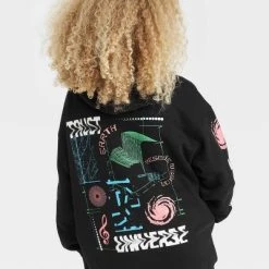 Boys' 'Trust the Universe' Graphic Hooded Sweatshirt - art class™ Black 9 Boys' 'Trust the Universe' Graphic Hooded Sweatshirt - art class™ Black -Art Class shop GUEST 53afe9a5 54e2 447a 95c7 2295d4f850d4