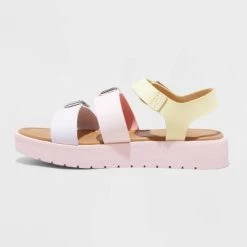 Kids' Meghan Buckle Platform Sandals - art class⢠Blush