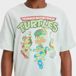 Boys' Teenage Mutant Ninja Turtles Short Sleeve Graphic T-Shirt - art class™ Green