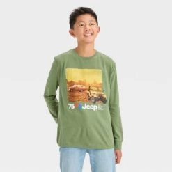 Boys' Jeep Long Sleeve Graphic T-Shirt - art class™ Green 15 Boys' Jeep Long Sleeve Graphic T-Shirt - art class™ Green -Art Class shop GUEST 598b58cb 7f95 4722 9ce9 89b291e4f9f0 3