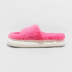 Art Class shop 29 Kids' Tasha Platform Slide Slippers - art class⢠Hot Pink