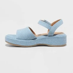 Kids' Amanda Denim Sandals - art class™ Blue Denim
