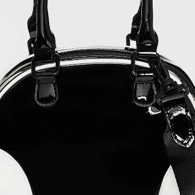 Girls' Bowler Crossbody Bag - art class™ Black 5 Girls' Bowler Crossbody Bag - art class™ Black - Image 3