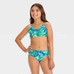 Girls' 'Living in the Tropics' Floral Printed Bikini Set - art class™ 17 Girls' 'Living in the Tropics' Floral Printed Bikini Set - art class™ -Art Class shop GUEST 6cde6a71 4be4 49e2 8edb 9903a351d1d4 5