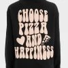 Girls' Oversized Fleece Graphic Pullover Sweatshirt - art class™ Black -Art Class shop GUEST 6d9a3ab4 51f5 4dab a1b6 065a74f4d88f