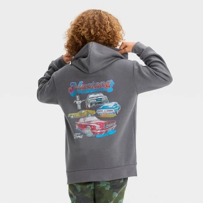 Boys' Ford Mustang Hooded Pullover Sweatshirt - art class™ 3 Boys' Ford Mustang Hooded Pullover Sweatshirt - art class™