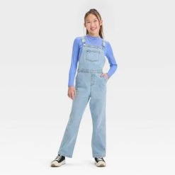 Girls' Denim Utility Overalls - art class™ Light Indigo Blue Wash 16 Girls' Denim Utility Overalls - art class™ Light Indigo Blue Wash -Art Class shop GUEST 8a1402f6 67cc 4dcc 80a9 7d686f781498 4