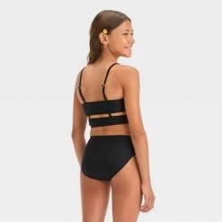 Girls' 'It’s a Wrap' Solid Bikini Set - art class™ Purple -Art Class shop GUEST 95668bb9 de89 451a 8cc1 fa7362fa4c11