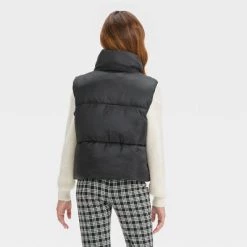 Girls' Boxy Puffer Vest - art class⢠Orange