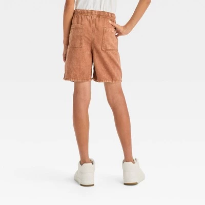 Boys' Pull-On Denim Shorts - art class™ Teal Green 3 Boys' Pull-On Denim Shorts - art class™ Teal Green