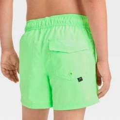 Boys' Snappy Solid Swim Shorts - art class™ Green
