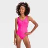 Girls' Solid One Piece Swimsuit Set - art class™ Pink 2 Girls' Solid One Piece Swimsuit Set - art class™ Pink -Art Class shop GUEST aacbafe9 84c5 4784 b7ad e4487f21a8a9