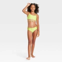 Girls' Make a Wish 2pc Bikini Set - art class™ Lime Green -Art Class shop GUEST abe3ced2 352b 40c9 8f33 c8c2d4d91c42
