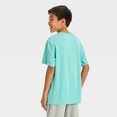Boys' Short Sleeve Maruchan Ramen Graphic T-Shirt - art class™ Aqua Blue 4 Boys' Short Sleeve Maruchan Ramen Graphic T-Shirt - art class™ Aqua Blue - Image 2