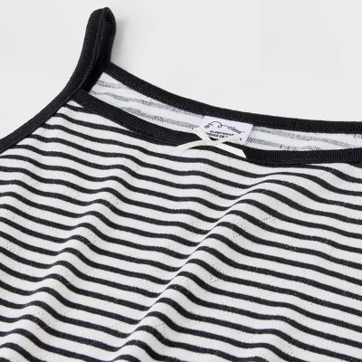 Girls' Pointelle Tank And Pant Pajama Set - art class™ Black 4 Girls' Pointelle Tank And Pant Pajama Set - art class™ Black - Image 2