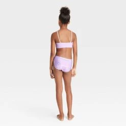 Girls' 3pc Desert Dreamer Swimwear Set - art class™ Lavender