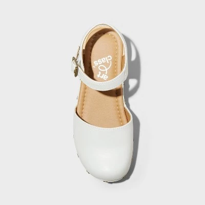 Kids' Daisy Clog Heels - art class™ Off-White 4 Kids' Daisy Clog Heels - art class™ Off-White - Image 2