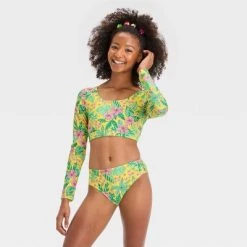Girls' Tropics Utopia Floral Printed Rash Guard Set - art class™ 13 Girls' Tropics Utopia Floral Printed Rash Guard Set - art class™ -Art Class shop GUEST cbea917b 4a62 4973 b35a 388001a0dec3 1
