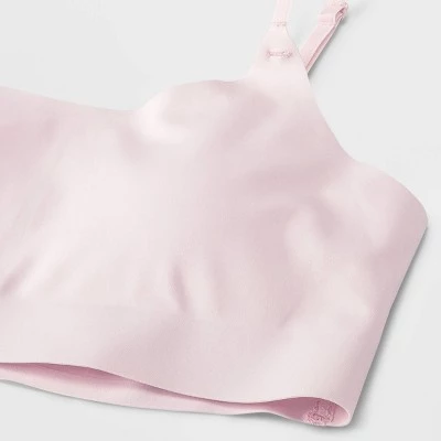 Girls' Microfiber Bonded Bra - art class™ Pink 4 Girls' Microfiber Bonded Bra - art class™ Pink - Image 2