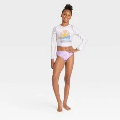 Girls' 3pc Desert Dreamer Swimwear Set - art class™ Lavender -Art Class shop GUEST d1aa08b9 740b 4a71 b84f e56cb0fe37a0