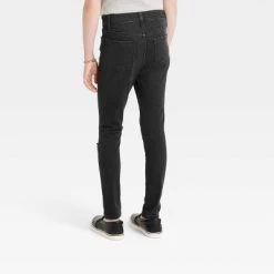 Girls' High-Rise Skinny Jeans - art class™ Dark Wash