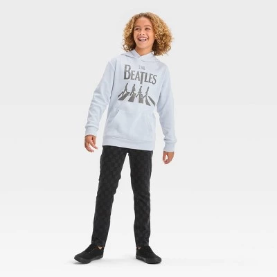Boys' Beatles Hooded Pullover Sweatshirt - art class™ Blue 4 Boys' Beatles Hooded Pullover Sweatshirt - art class™ Blue - Image 2
