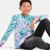 Boys' Swirl Tie-Dye Long Sleeve Graphic T-Shirt - art class™ Purple/Green/White 2 Boys' Swirl Tie-Dye Long Sleeve Graphic T-Shirt - art class™ Purple/Green/White -Art Class shop GUEST def6851e e028 43cb 87b3 304c0149118f