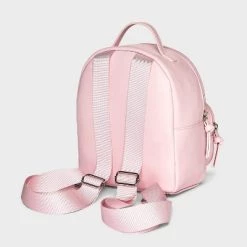 Girls' Rhinestone 8.75" Mini Backpack - art class™ Pink