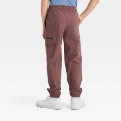 Boys' Woven Cargo Tech Jogger Pants - art class™ Brown