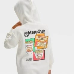 Boys' Maruchan Ramen Noodle Graphic Hoodie Pullover Sweatshirt - art class™ Cream